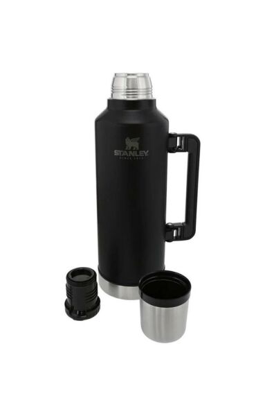 Stanley Klasik Vakumlu 2.3 Litre Çelik Termos - Siyah
