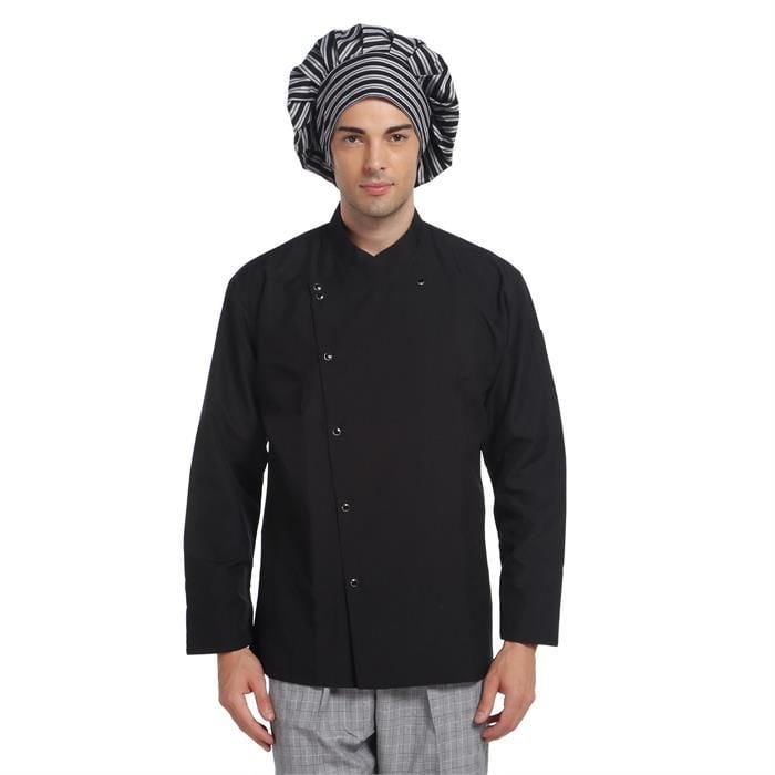 Aşçı Ceketi Siyah T Model