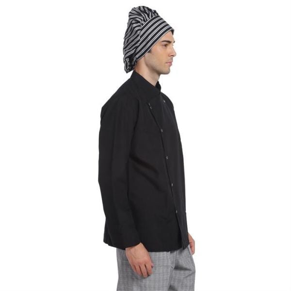 Aşçı Ceketi Siyah T Model