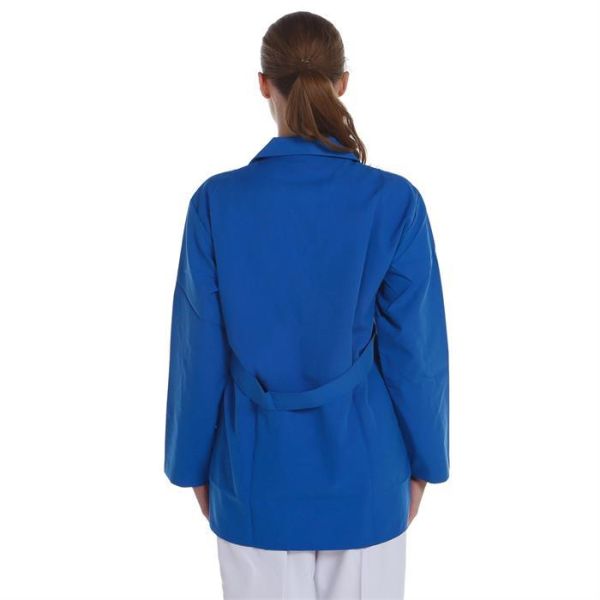 İş Ceketi Uzun Kol Saks Mavi