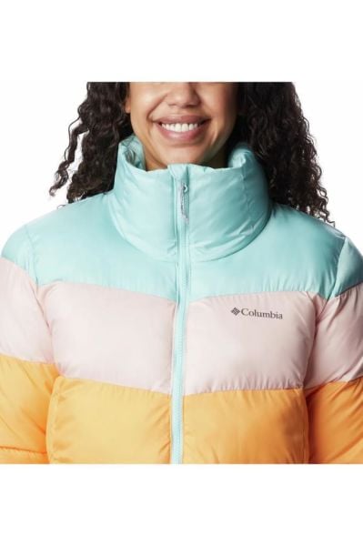 Columbia Puffect Color Blocked Kadın Mont