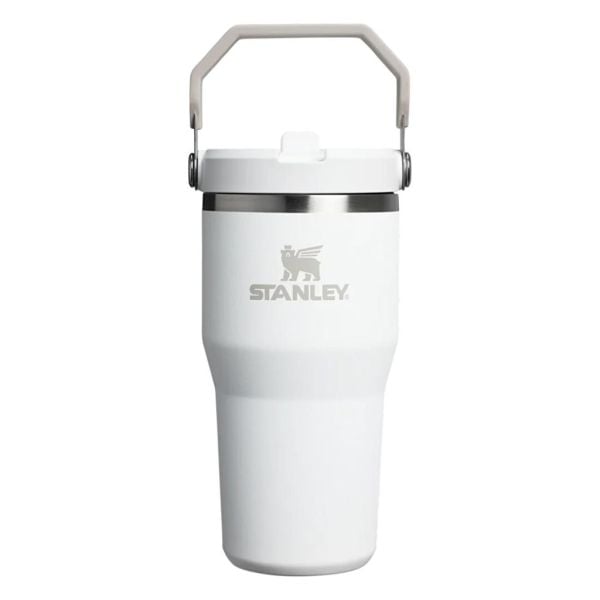 Stanley The IceFlow™ Flip Straw 2.0 Tumbler 0.6L / 20oz Beyaz Termos