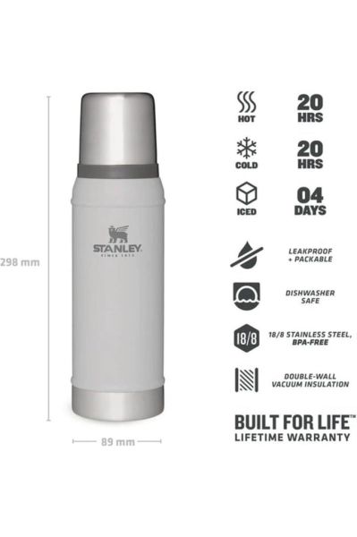 Stanley Klasik Vakumlu Paslanmaz Çelik Termos 0.75 Lt