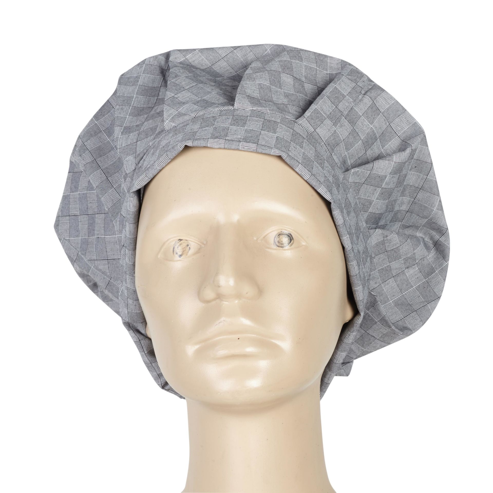 Aşçı Şapkası Mantar Tipi Sepet Desenli