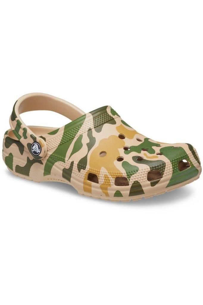 Crocs Classic Printed Camo Clog Unisex Sandalet