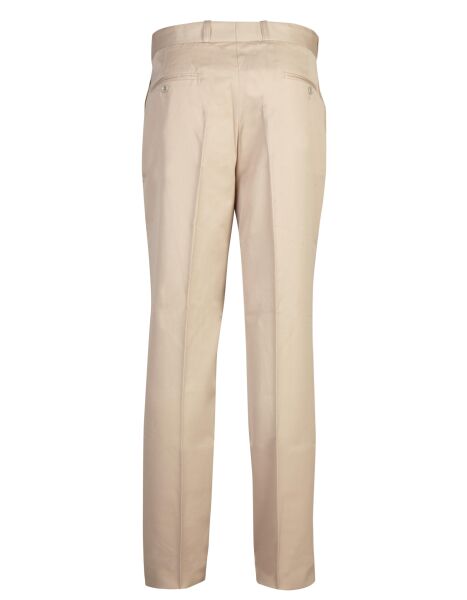 Pantolon Klasik Kemerli Bej