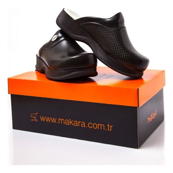 Makara Unisex Ortopedik Terlik Siyah