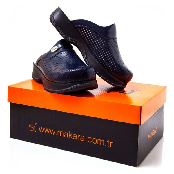 Makara Unisex Ortopedik Terlik Lacivert