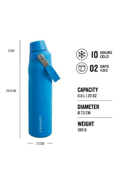 The Aerolight™ IceFlow™ Water Bottle Fast Flow 0.6L / 20oz Mavi