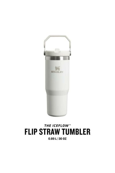 Stanley The IceFlow™ Flip Straw Tumbler 0.89L / 30oz Yeşil