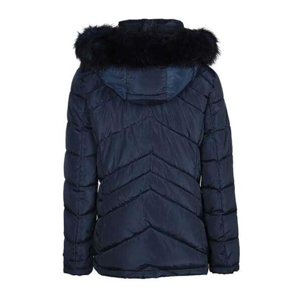 Tommy Hilfiger Kadın Kapüşonlu Mont TW2MP918-NAVY