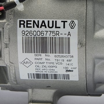 Renault Clio 4, Captur Klima Kompresörü - 926006775R--A (ORJİNAL)