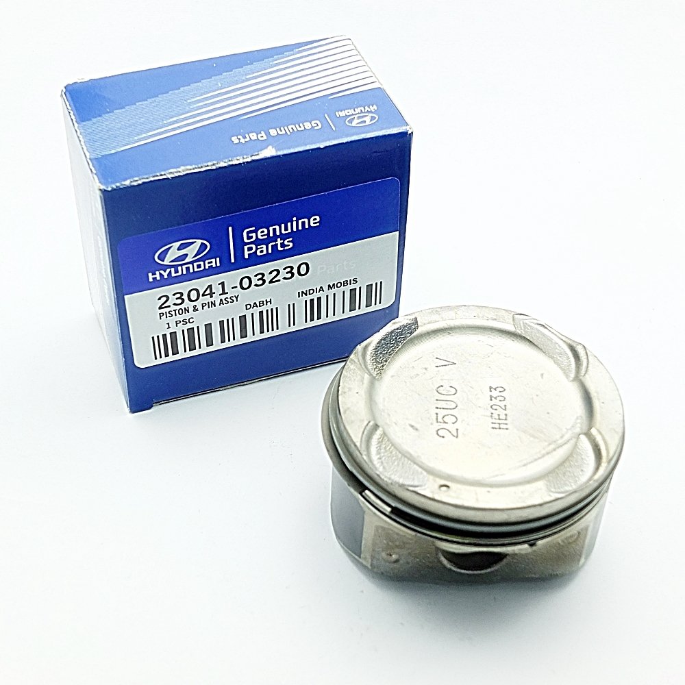 Hyundaı İ20 Orjinal Piston ve Segman Takımı 1.2 Benzinli 4'lü Set Standart Ölçü - 23041-03230