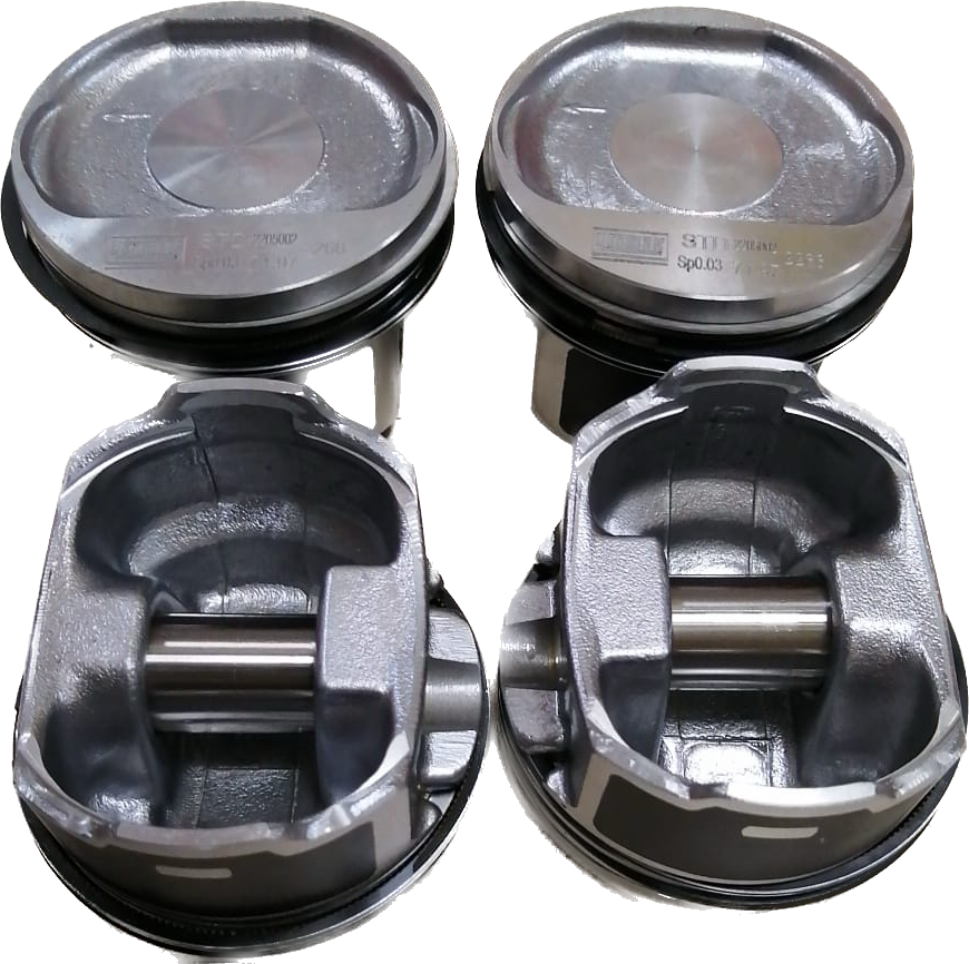 Motor Piston+Segman Tk.Std 1.4 8 Valf Albea-Doblo