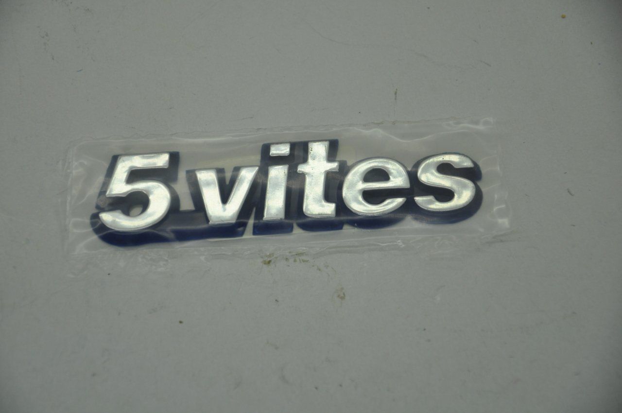 5 Vites Yazı Mavi