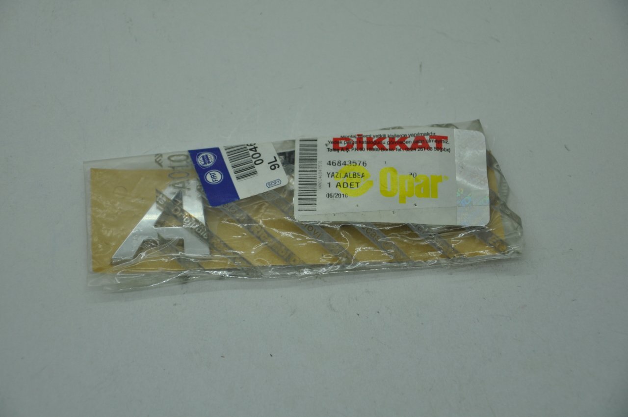 Albea Yazı (Krom)