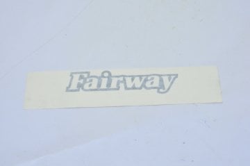 Fairway Yazı (Koyu Renk)