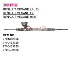 Direksiyon Kutusu Megane I-R19 (Hidrolik Direksiyon)