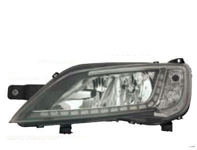 Far Sol (Siyah) Ducato 2014 Sonrası (Ledli)