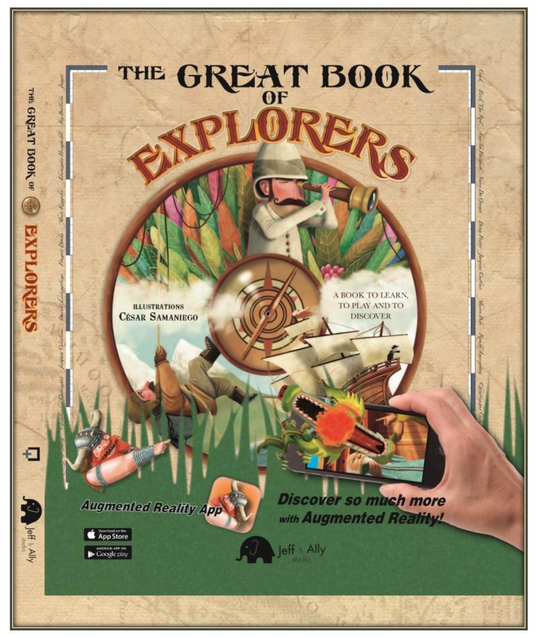 The Great Book Of Explorers ( + Augmented reality)