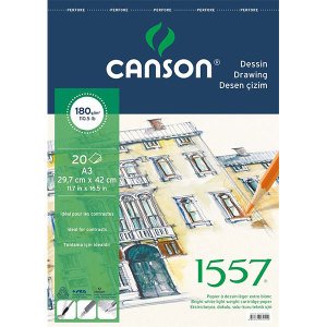 Canson 1557 Resim Defteri 180gr 20yp. A3