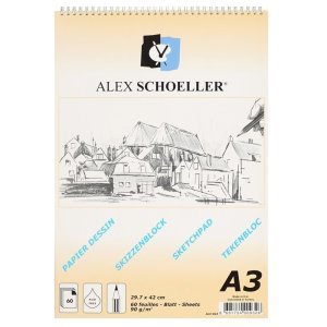 Alex Schoeller Eskiz Defteri A3 60yp 90gr