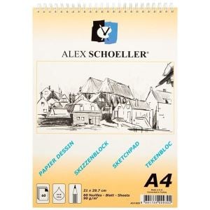 Alex Schoeller Eskiz Defteri A4 60yp 90gr