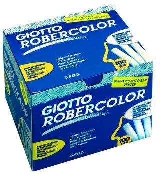 Giotto Robercolor Tebeşir 100'lü - Beyaz