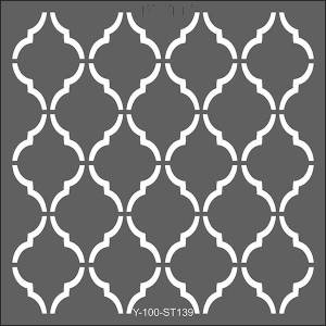 Artdeco Stencil 30x30cm Fas Bordür - 139