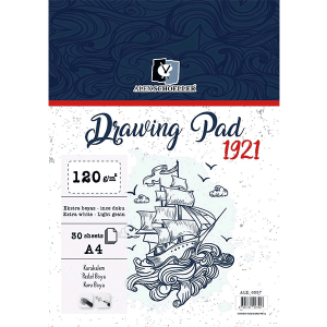 Alex Schoeller Drawing Pad A4 30yp 120gr