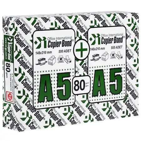 Copier Bond A5 Fotokopi Kağıdı 80gr. 1000'li