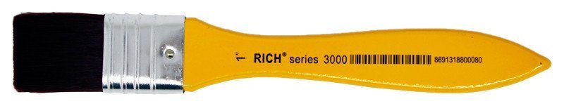 Rich 3000 Seri No:1 Sarı Saplı Bordo Sentetik Zemin Fırçası