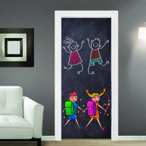 Kapı Giydirme - Çocuklar 100x200 cm