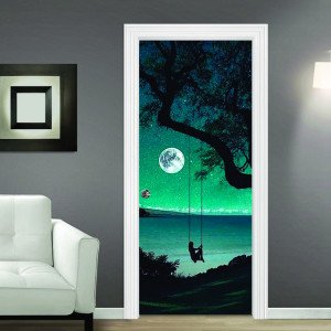 Kapı Giydirme - Gece Sefası 100x200 cm