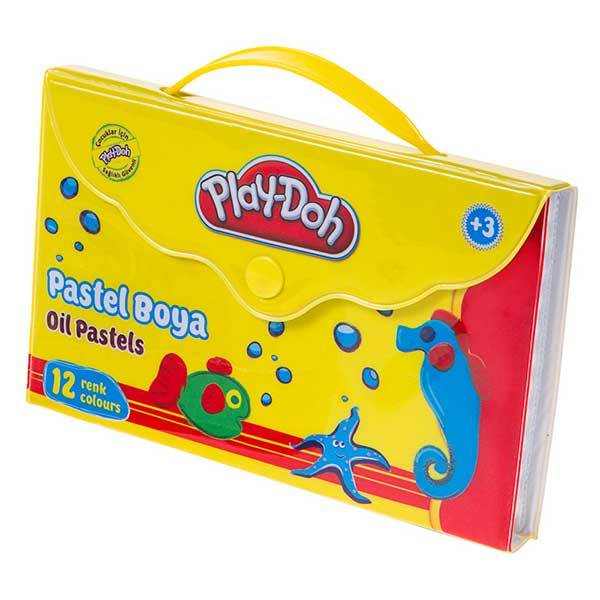 Play-Doh Pastel Boya Çantalı 12 Renk