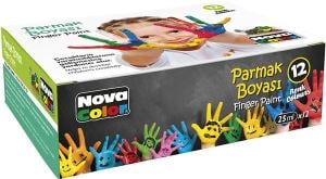 Nova Color Parmak Boyası 12'li