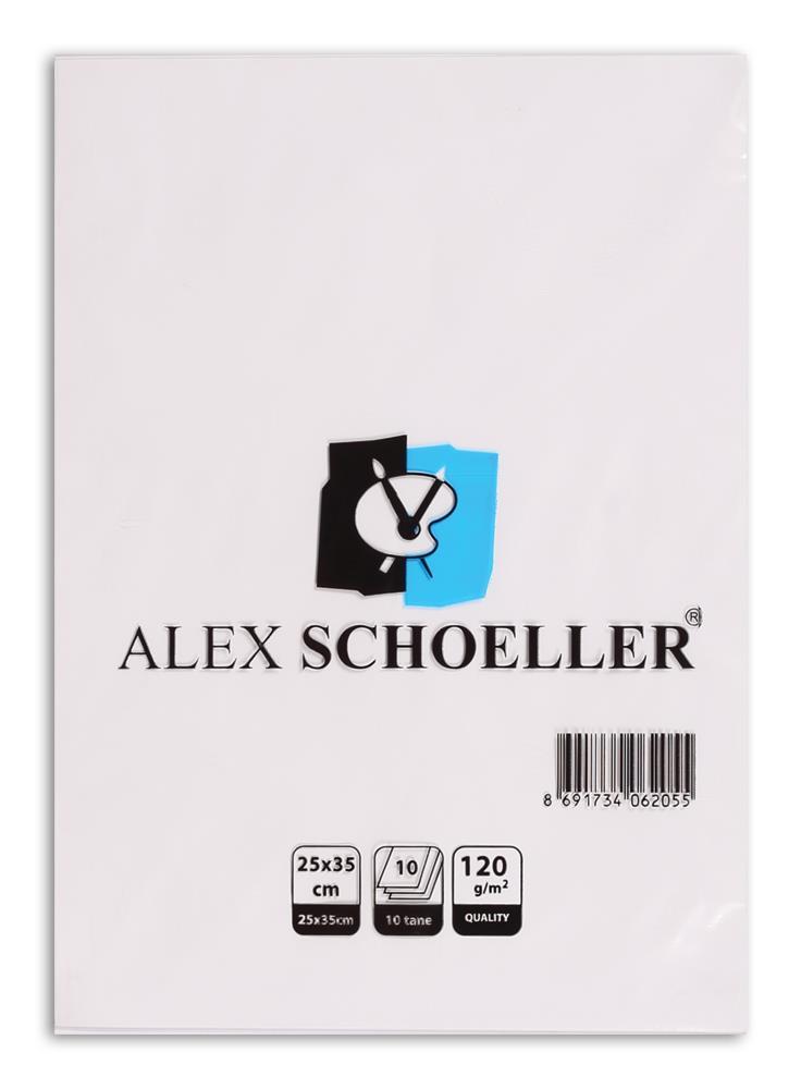 Alex Schoeller 25x35 Resim Kağıdı 10'lu 120gr