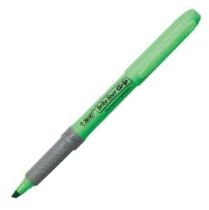 Bic Fosforlu Kalem Highlighter Grip - Yeşil
