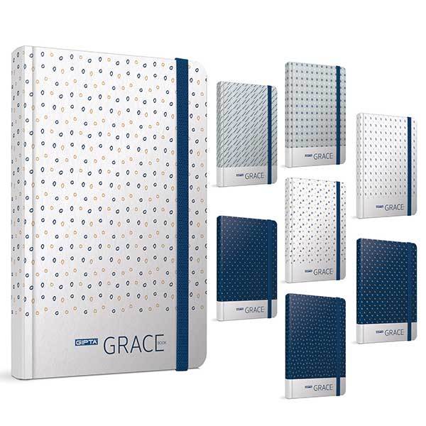 Gıpta Grace Sert Kapak Defter Çizgili 13x21 120yp