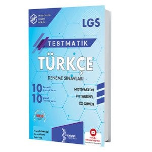 Bilinçsel Yayınları LGS Testmatik Türkçe Deneme Sınavları