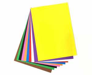 Keskin Color Standart Elişi Kağıdı 10'lu Karışık Renkler