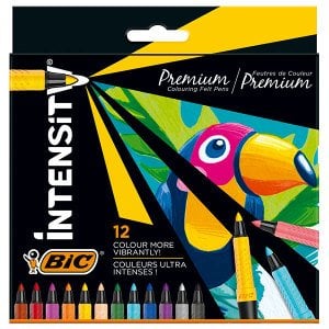 Bic Intensity Premium 12 Renkli Keçeli Kalem