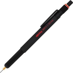 Rotring 800+ Versatil Uçlu Kalem İki Fonksiyonlu Siyah 0.5 mm