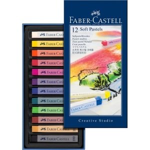 Faber Castell Creative Studio Soft Toz Pastel Boya 12'li Tam Boy
