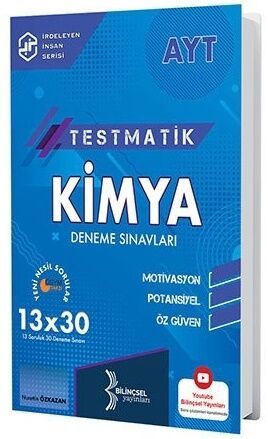 Bilinçsel Yayınları AYT Testmatik Kimya Deneme Sınavları