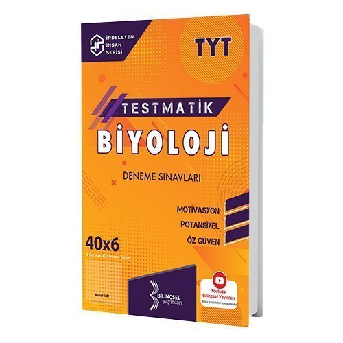 Bilinçsel Yayınları TYT Testmatik Biyoloji Deneme Sınavları