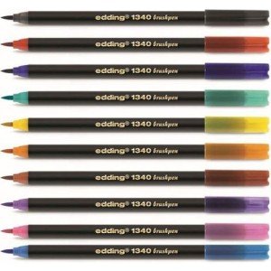 Edding Brush Pen Fırça Uçlu Keçeli Kalem 1340