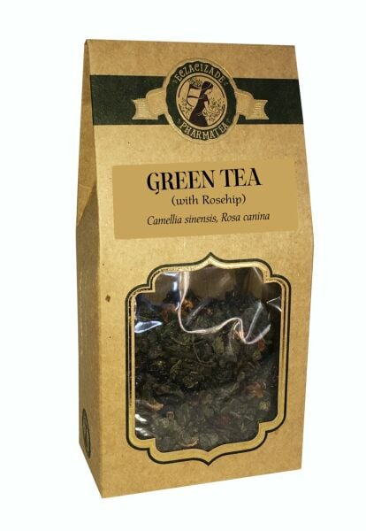 Yeşil Çay - Kuşburnulu 100 g