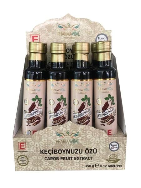 Keçiboynuzu Özü-350 g 12'li Stand