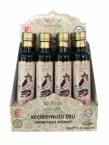 Keçiboynuzu Özü-350 g 12'li Stand